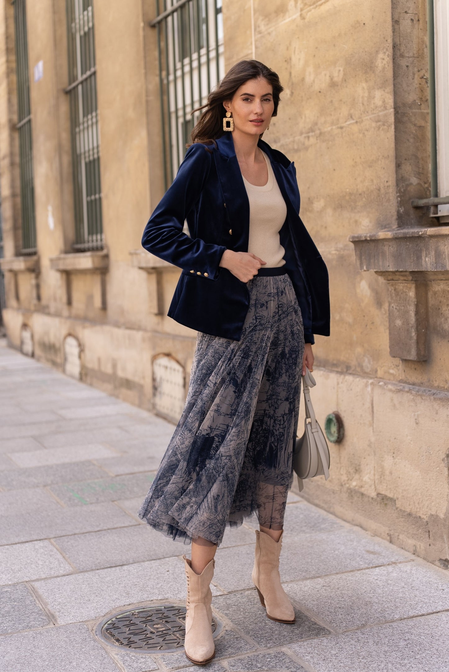 Maia Skirt Blue