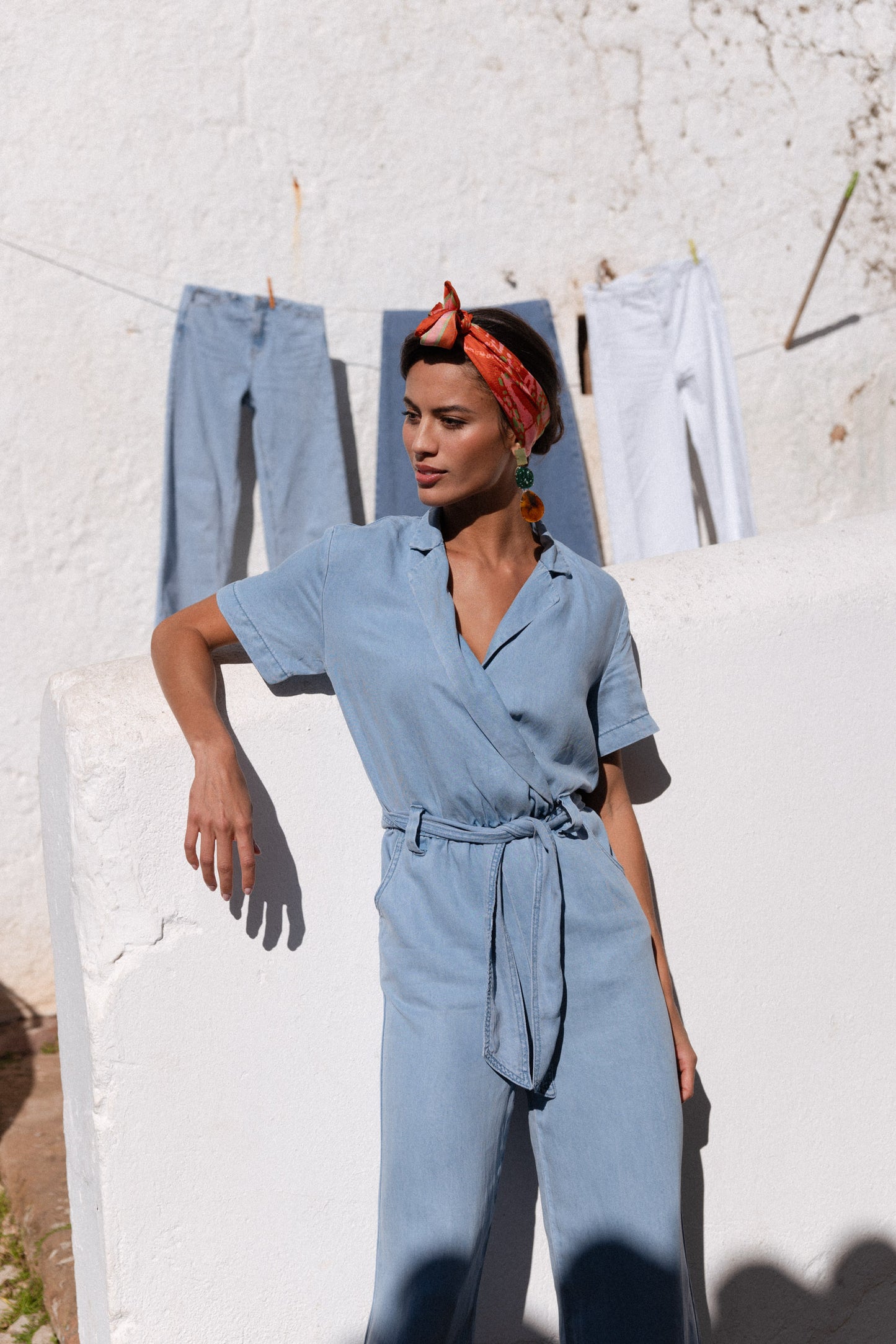 Tina Denim Jumpsuit
