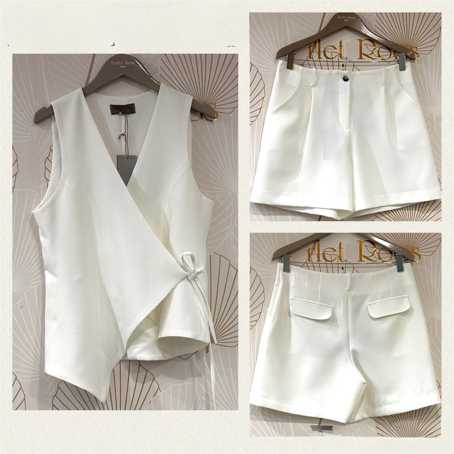 Loren Set White