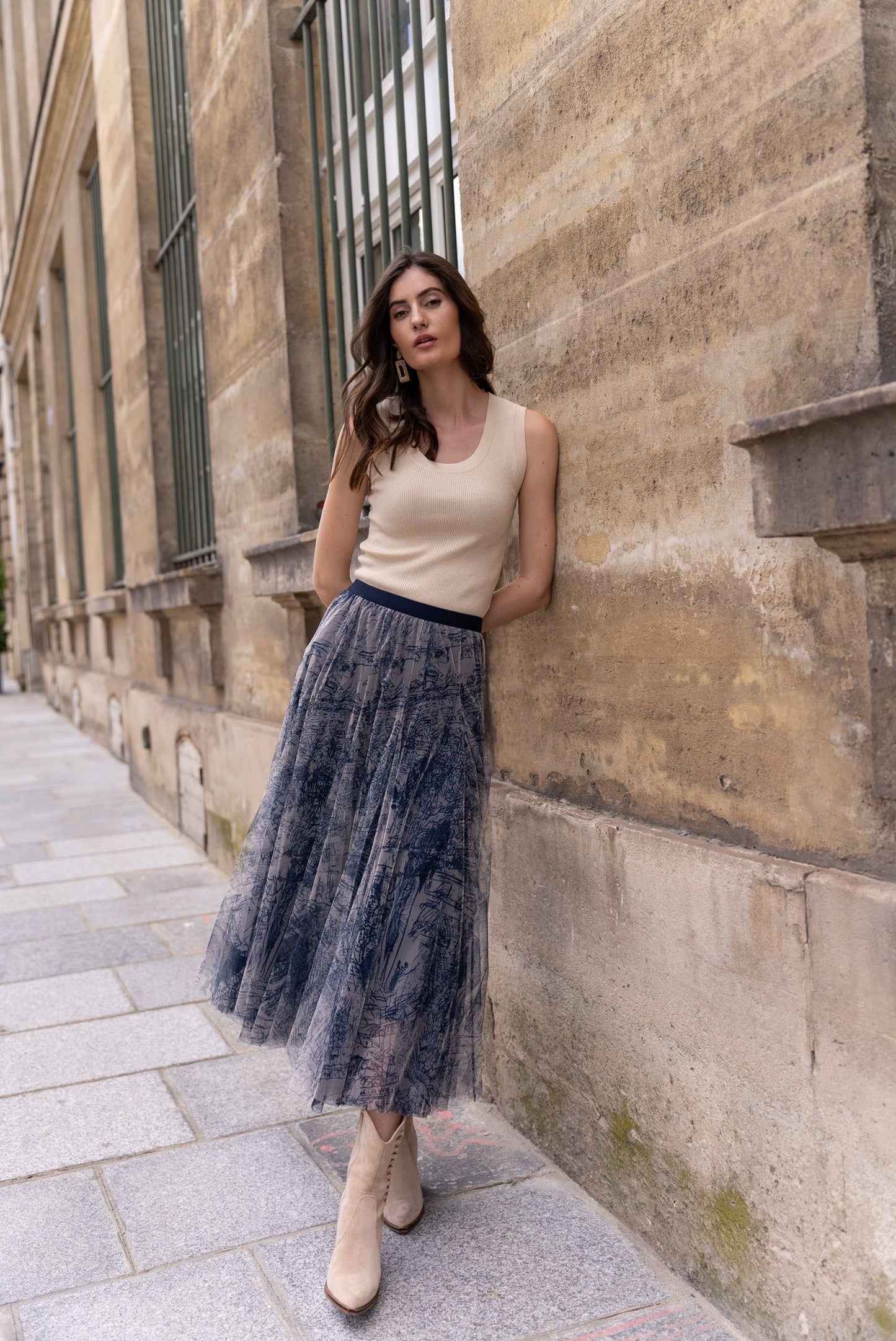 Maia Skirt Blue