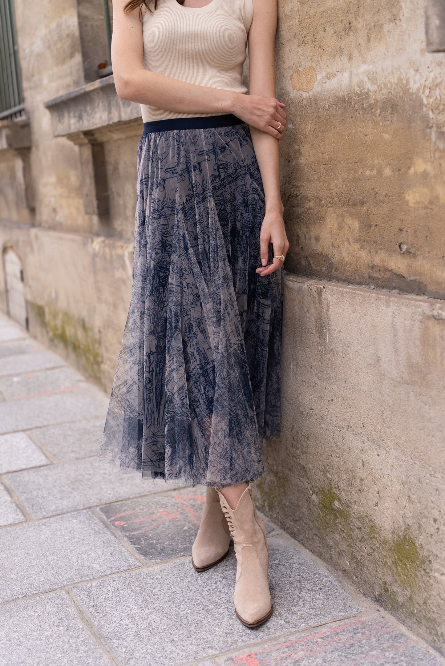 Maia Skirt Blue