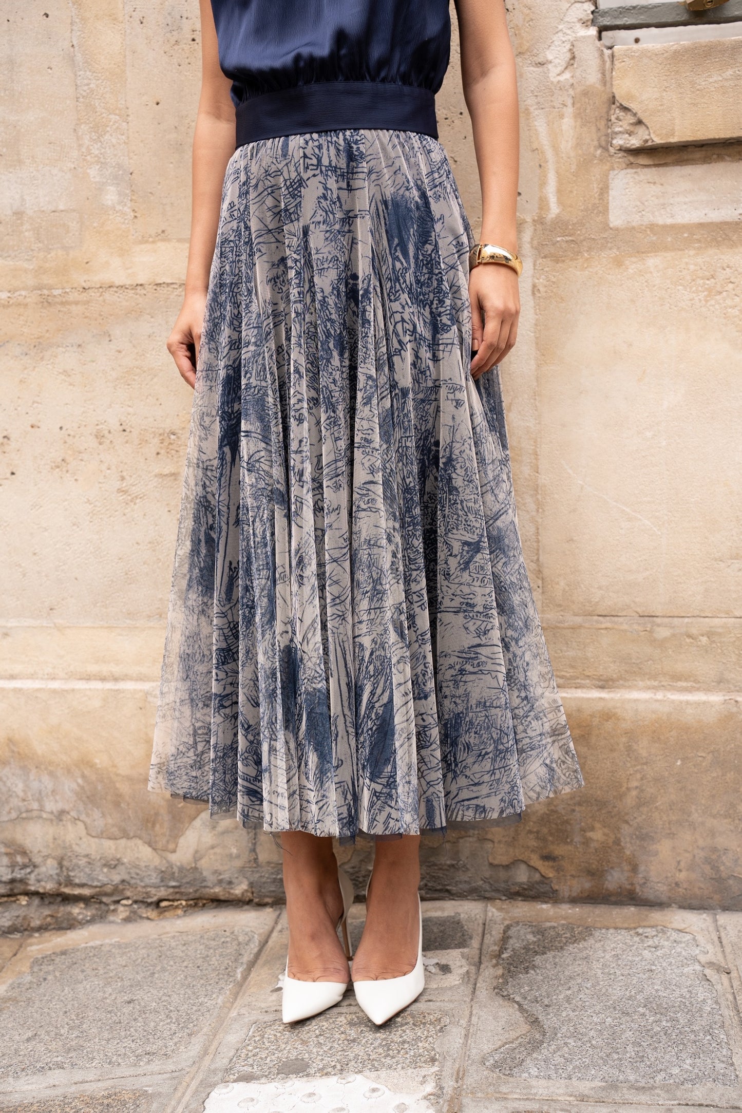 Maia Skirt Blue