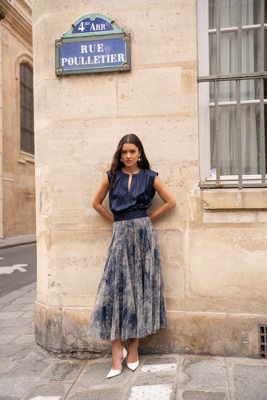Maia Skirt Blue