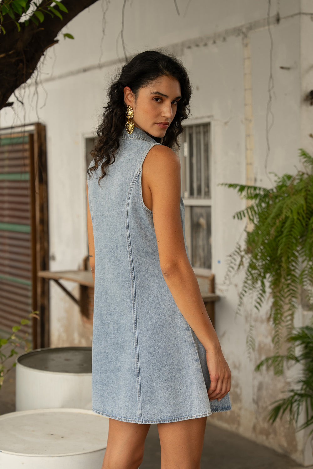 Felicity Denim Dress