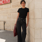 Riley Studded Jeans Black