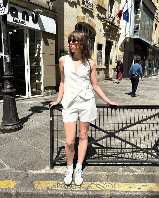 Loren Set White