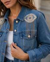 Carrie Eye Denim Jacket