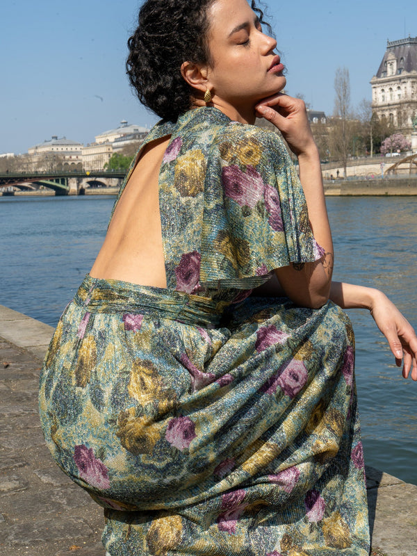 Gloria Lurex Green