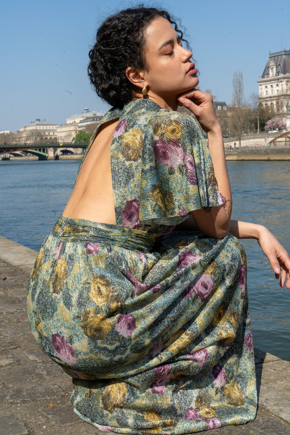 Gloria Lurex Green