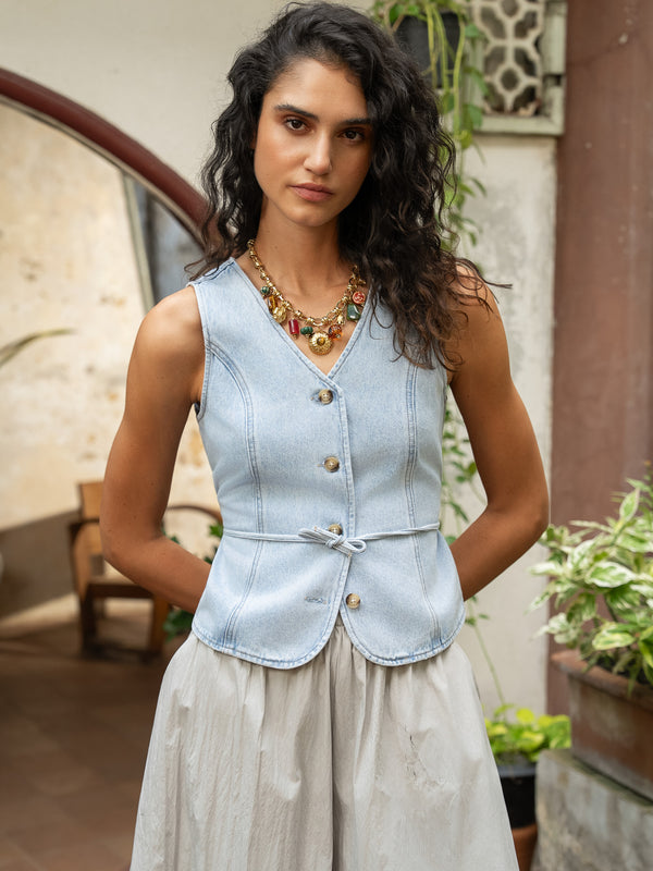Juna Denim Vest