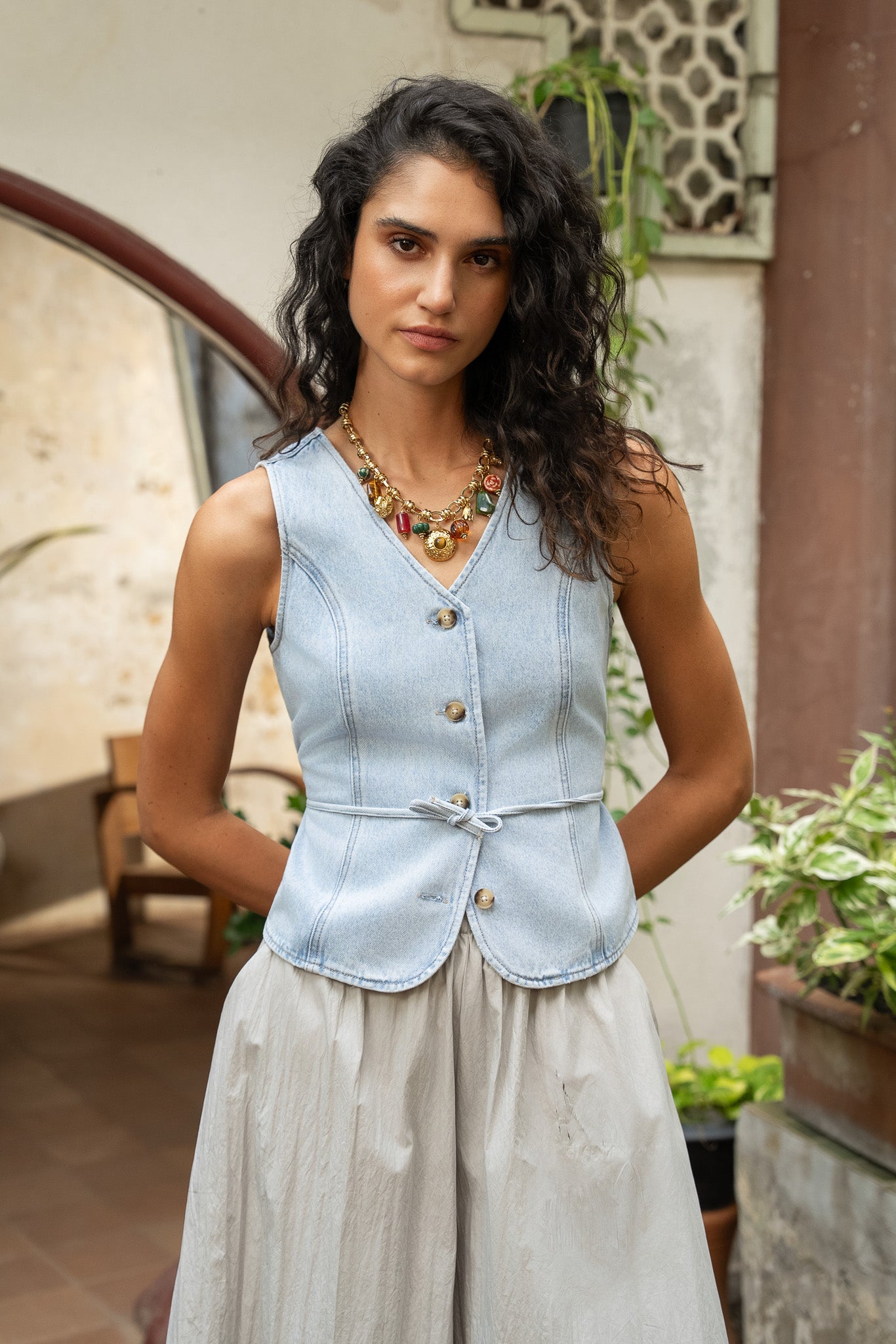 Juna Denim Vest
