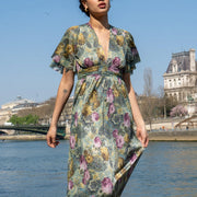Gloria Lurex Green