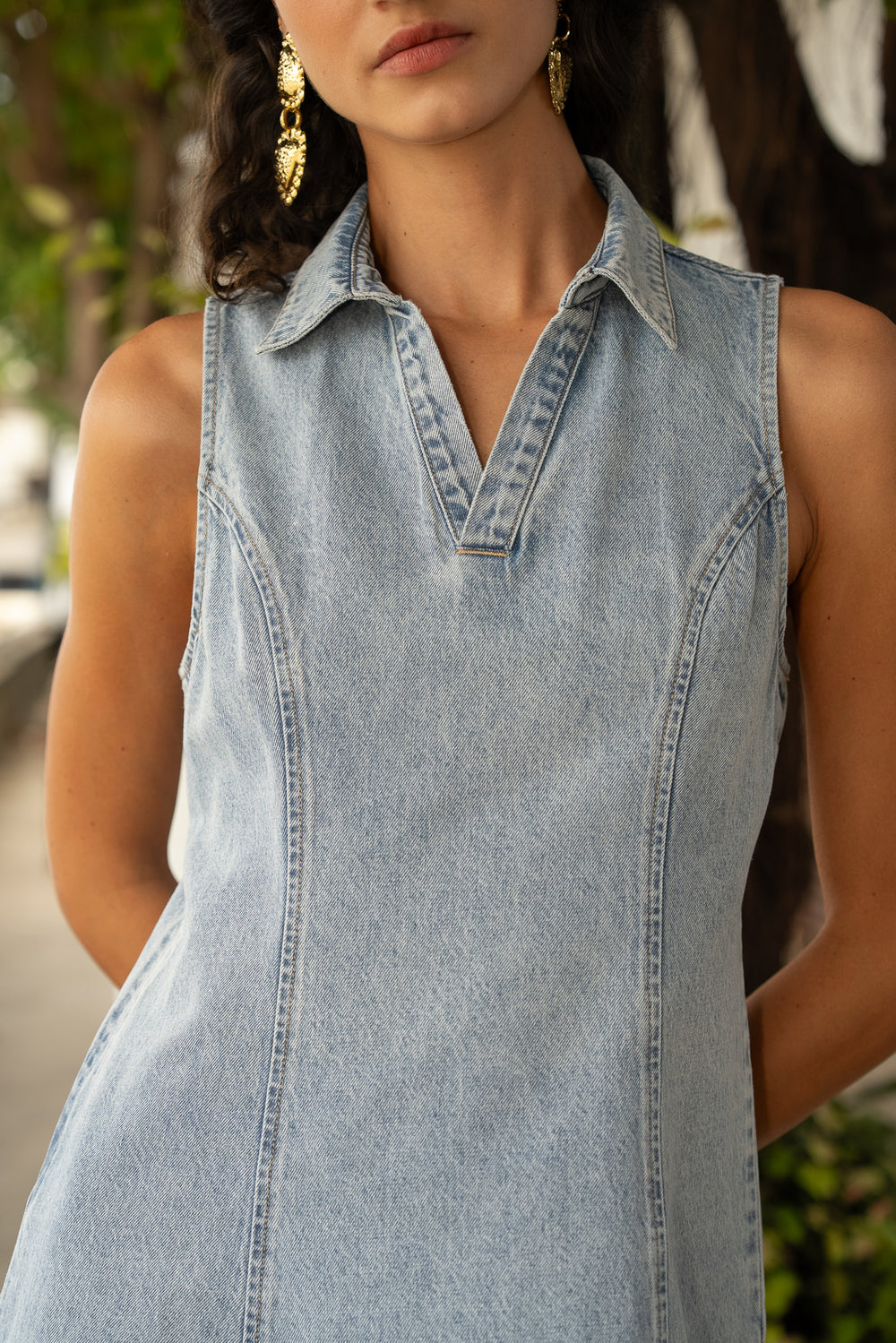 Felicity Denim Dress
