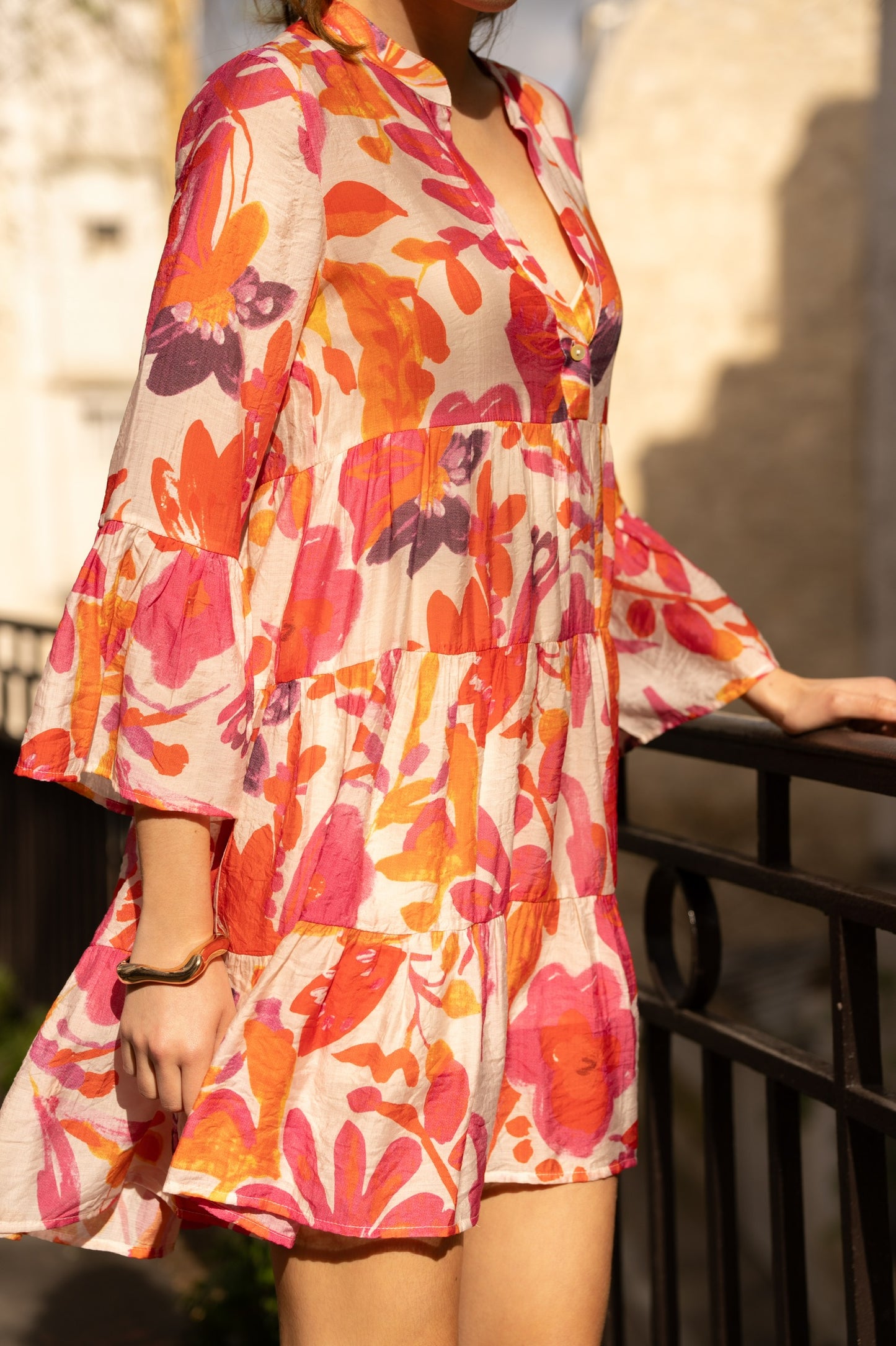 St. Tropez Orange Dress