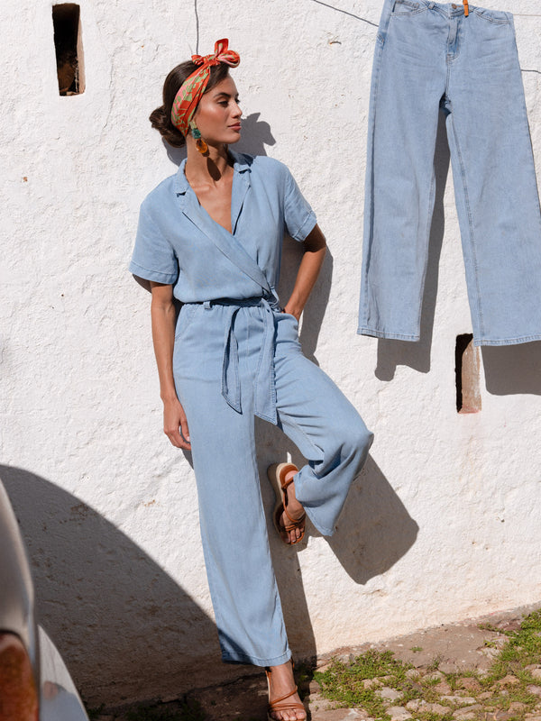 Tina Denim Jumpsuit