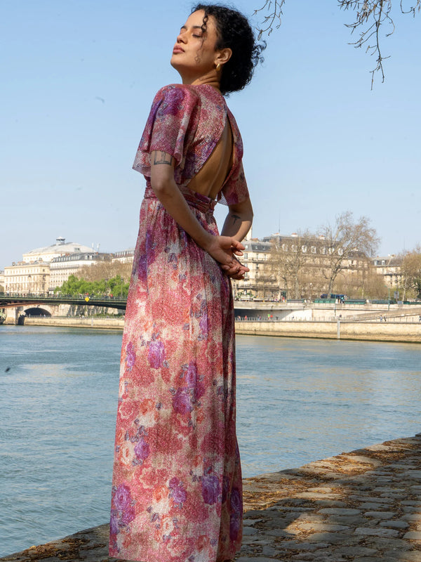 Gloria Lurex Pink