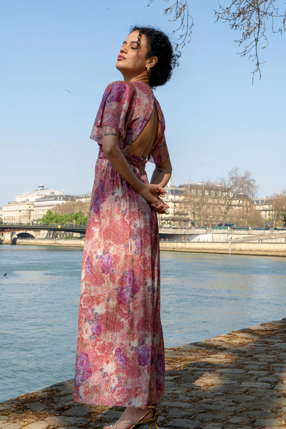Gloria Lurex Pink