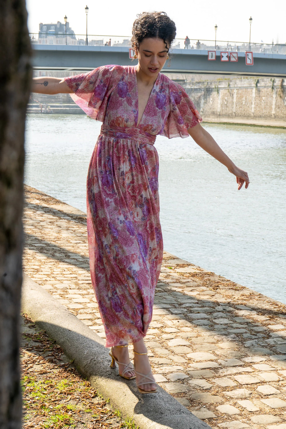 Gloria Lurex Pink